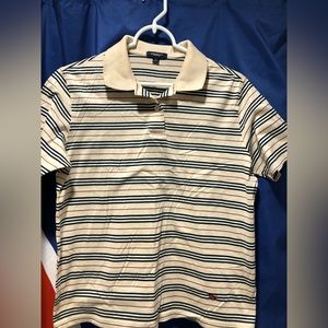 Burberry London Nova Stripe Polo T Shirt
